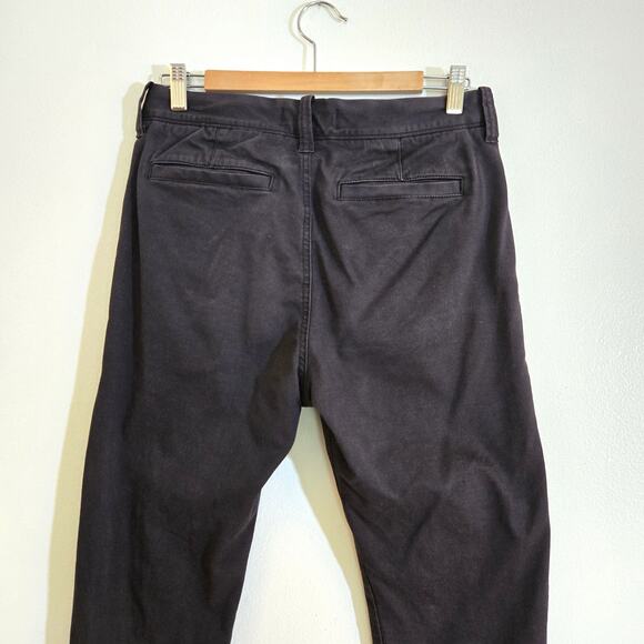 Athletic Slim Chino Pants: COOLMAX Edition Black Coat Charcoal Size 29 X 30 - Picture 5 of 11